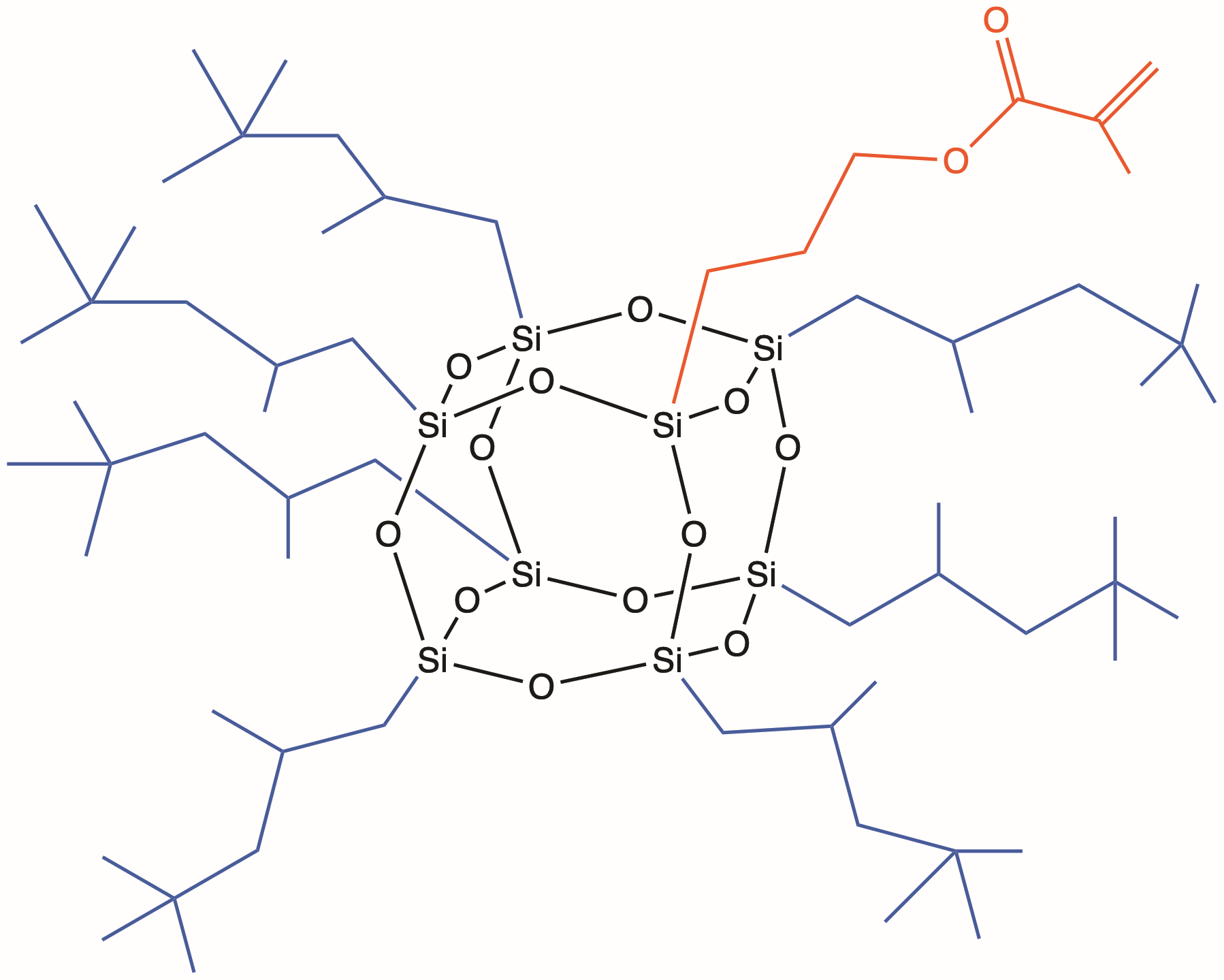 MA0719,HC0710.13 &ndash; Methacryloxypropyl isooctyl POSS